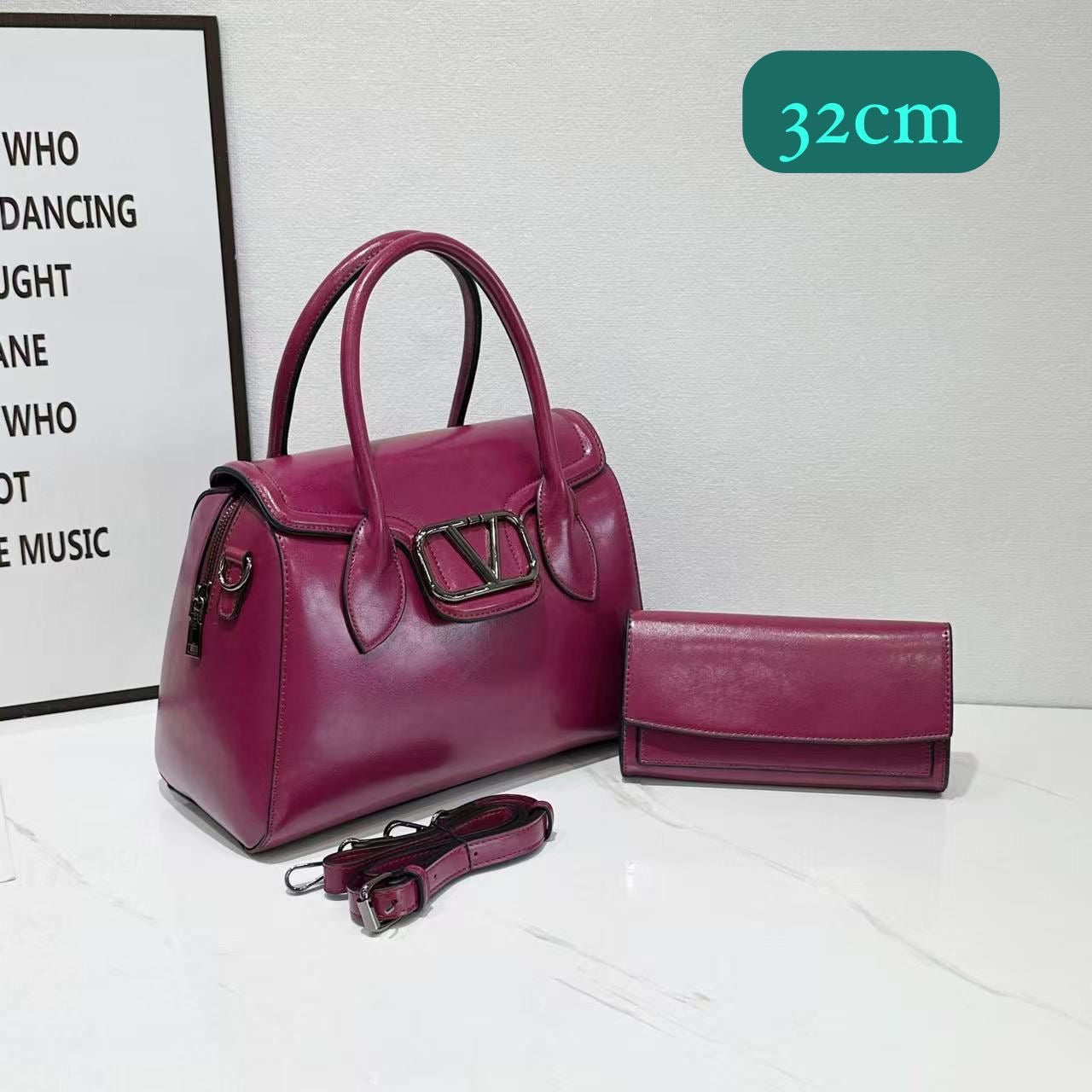 Sac à main en cuir de la Marque Valentino Garavani